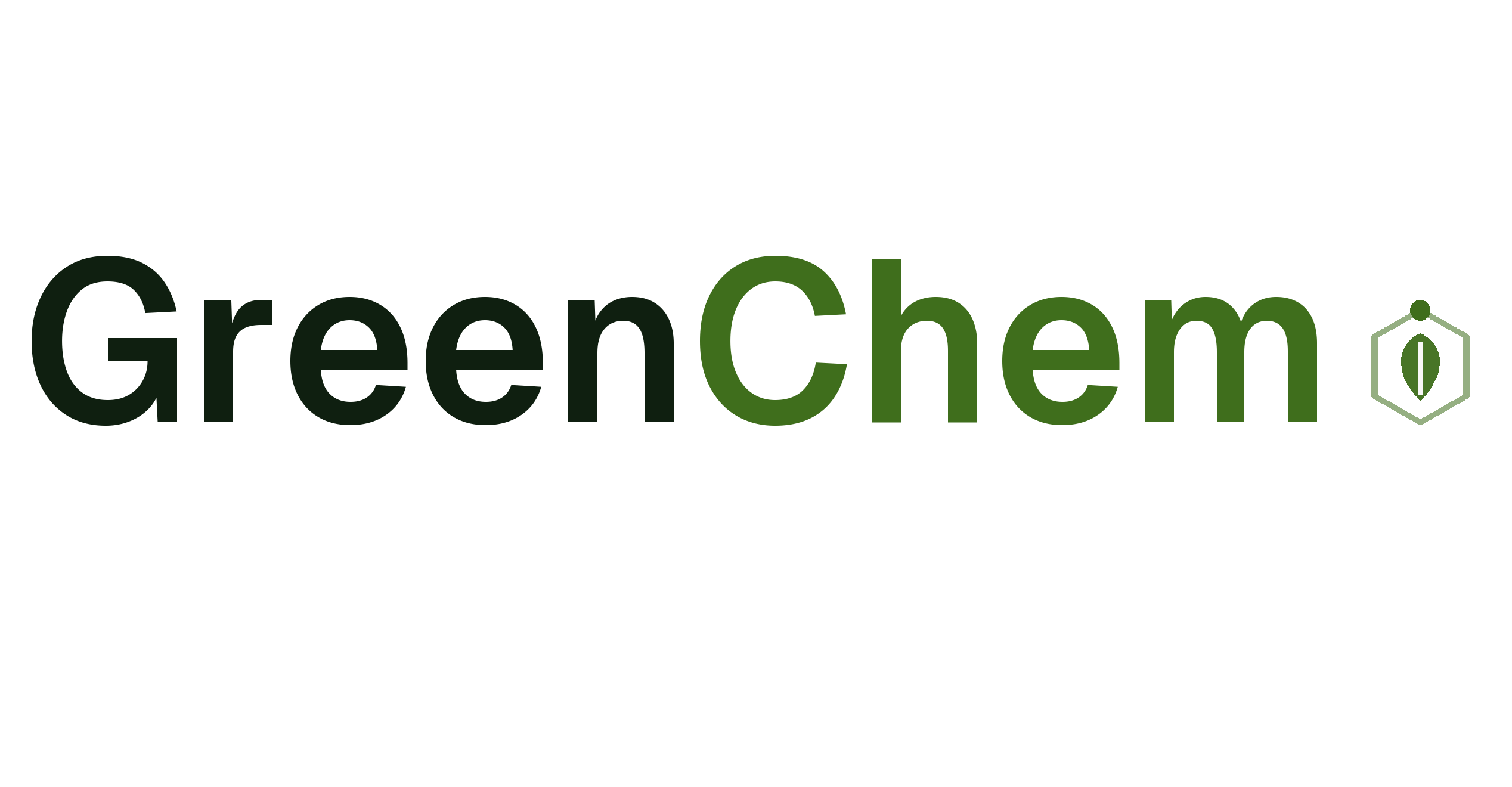 GreenChem logo, for dark backgrounds